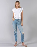 Bea Ruffle T-Shirt