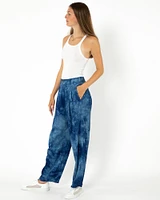 Tie Dye Pleated Pants