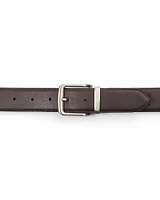 Smooth Leather Reversible Belt