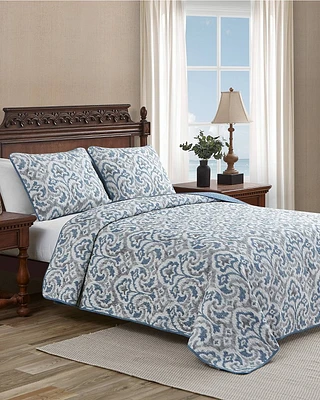 Cape Verde 3-Piece Full/Queen Quilt Set