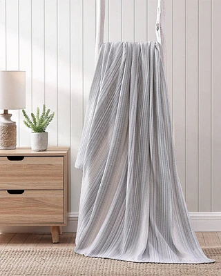 Sandy Shore Stripe Dune Full/Queen Blanket