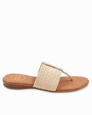 André Assous Nice Featherweights™ Raffia Sandals