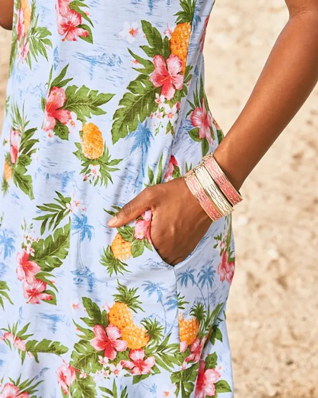 Waikiki Hibiscus Enamel Bangle Bracelet