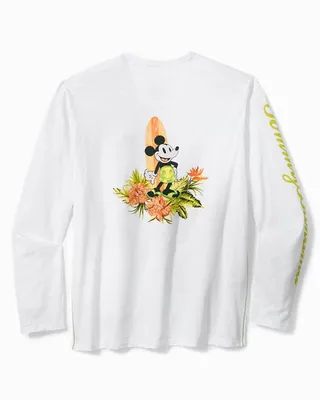 Disney Seashore View Cotton Jacquard Jewel-Neck Sweater