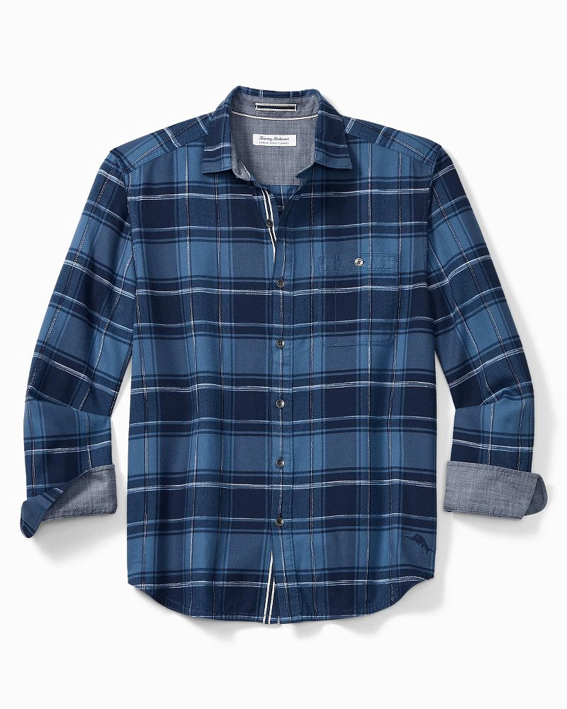 Big & Tall Canyon Beach Riverside Plaid Shirt