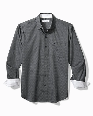 Big & Tall Sarasota Stretch Ventura Isles IslandZone® Stripe Shirt