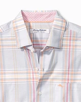 Big & Tall Sarasota Stretch Harbor Plaid IslandZone® Shirt