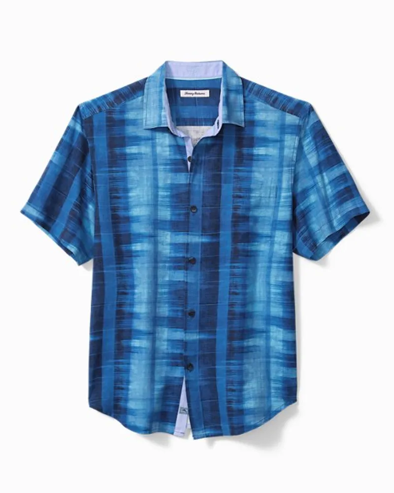 Bali Border Silk Camp Shirt