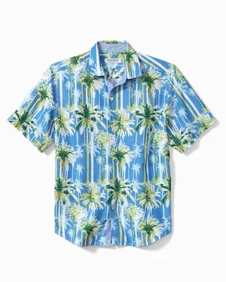 Tommy Bahama Men's Coconut Point Fronds Mosaic IslandZone® Camp Shirt -  Macy's