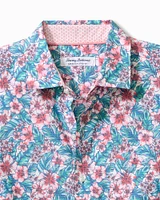 Big & Tall Sarasota Stretch Rubia Gardens IslandZone® Shirt