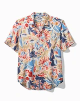 Big & Tall Tortola Paloma Blooms Short-Sleeve Shirt