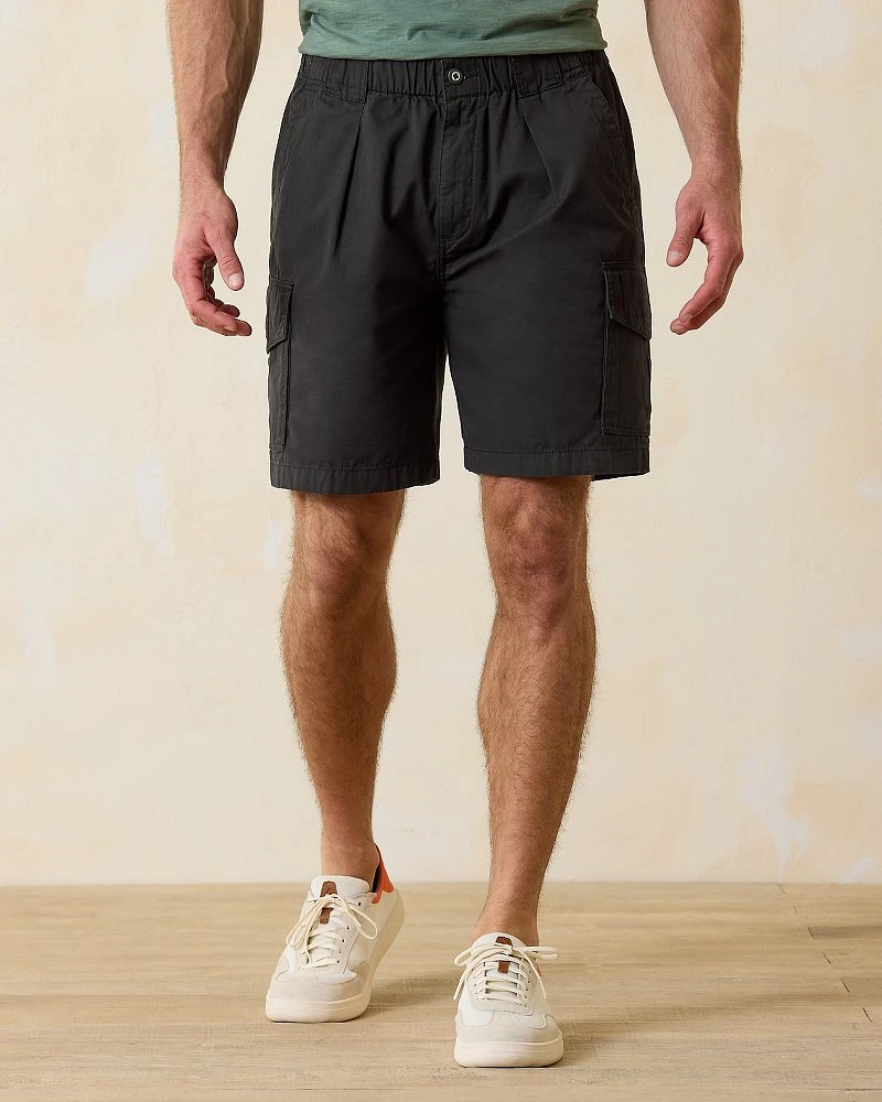 Big & Tall Bahama Survivor Elastic-Waist Cargo Shorts