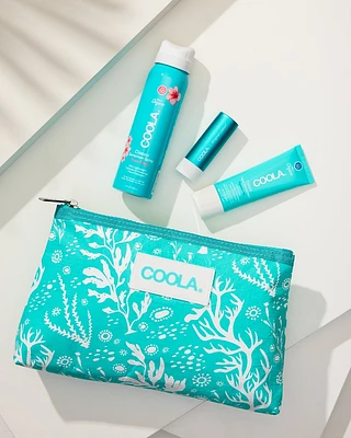 3-Piece Classic Organic Suncare Travel Set by COOLA®