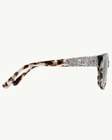 Monstera Leaf 24k-Gold Trim Sunglasses by Maui Jim