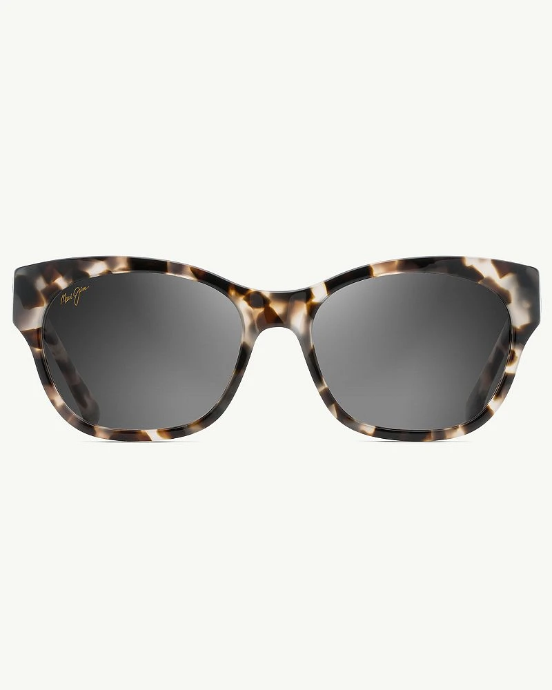 Monstera Leaf 24k-Gold Trim Sunglasses by Maui Jim