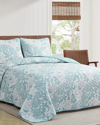 Tommy bahama tidewater jacobean quilt Clearance