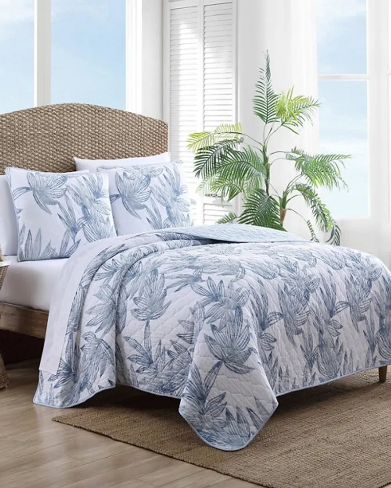 Tommy bahama tidewater jacobean quilt Clearance