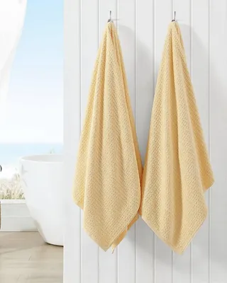 6pc Northern Pacific Bath Towel Set Yellow - Tommy Bahama