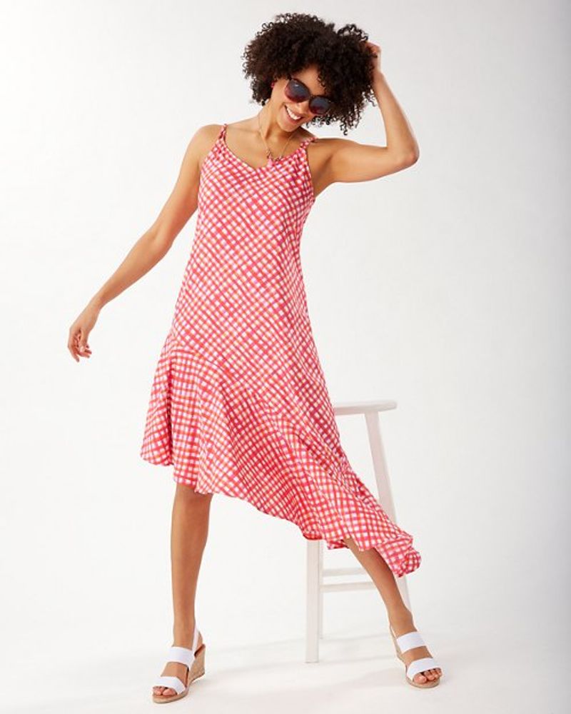 tommy bahama ruffle dress