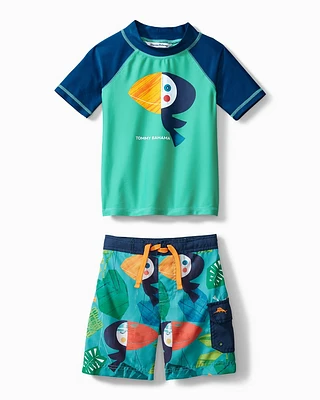 Toddler Tropical Toucan Swim Set