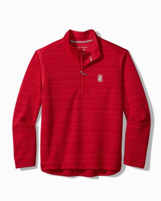 Collegiate Tidal Stripe IslandZoneÂ® Half-Zip Sweatshirt