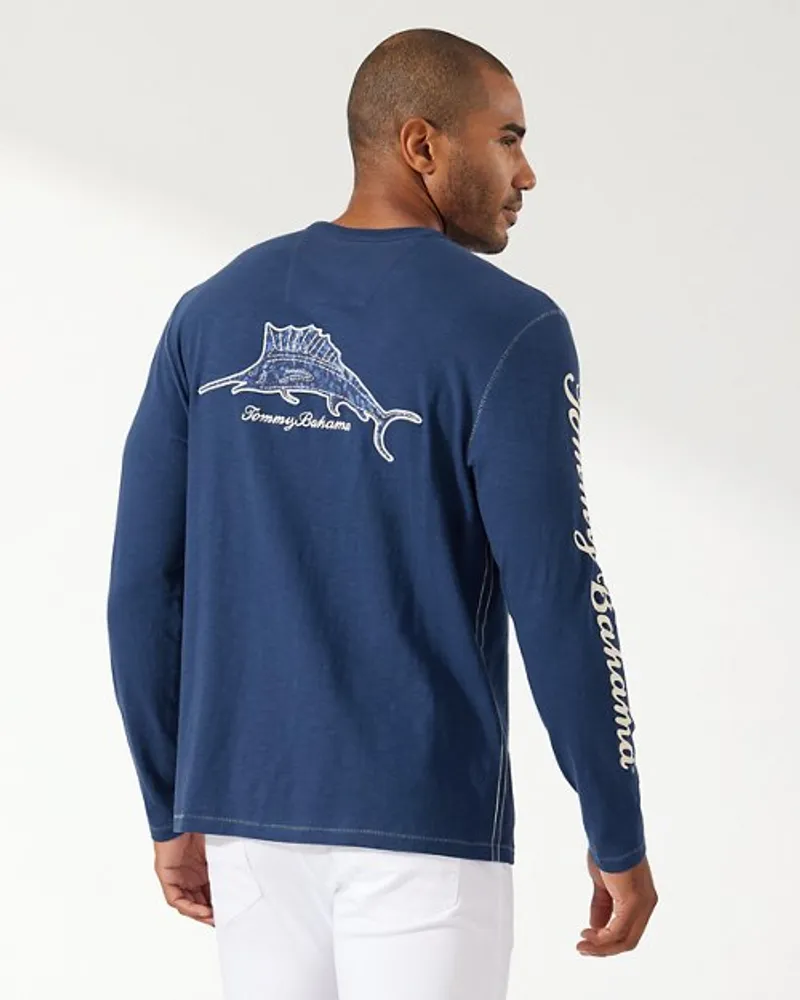 Tommy Bahama Azul Fronds Billboard Lux Long-Sleeve T-Shirt