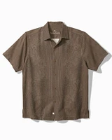 Bali Border Silk Camp Shirt