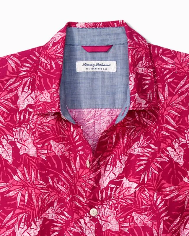 Tommy Bahama Collegiate Tropic Isles Silk Camp Shirt