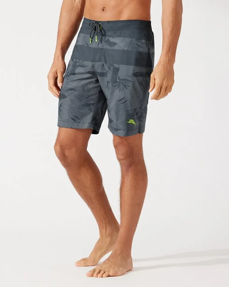 Tommy Bahama Baja Palm Noir 9-Inch Board Shorts