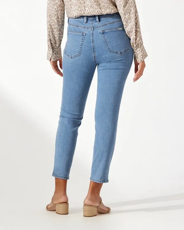 Boracay Beach High-Rise Ankle Jeans