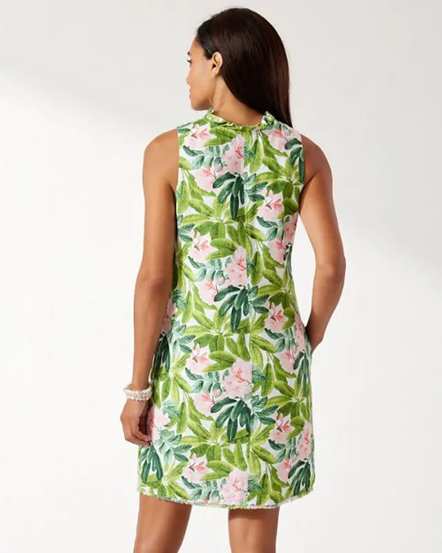 linen tea dress PEPPER LINEN V-NECK DRAWSTRING WAIST MIDI DRESS – Velvet by Graham & Spencer main image 0