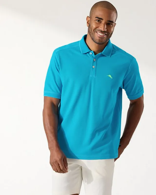 Tommy Bahama Palm Coast Polo in Lt Sky