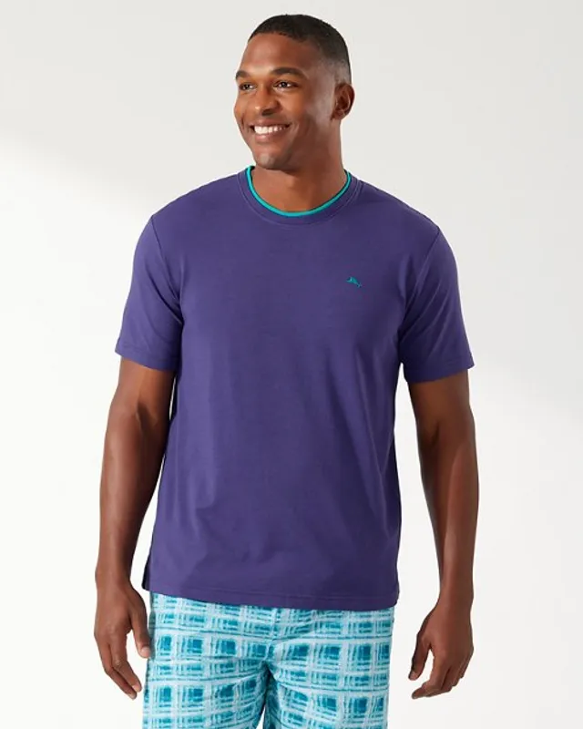 Tommy Bahama Men's Baseball Playa Ball! Crewneck T-Shirt