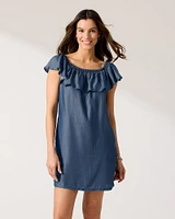 Chambray Coverup Dress