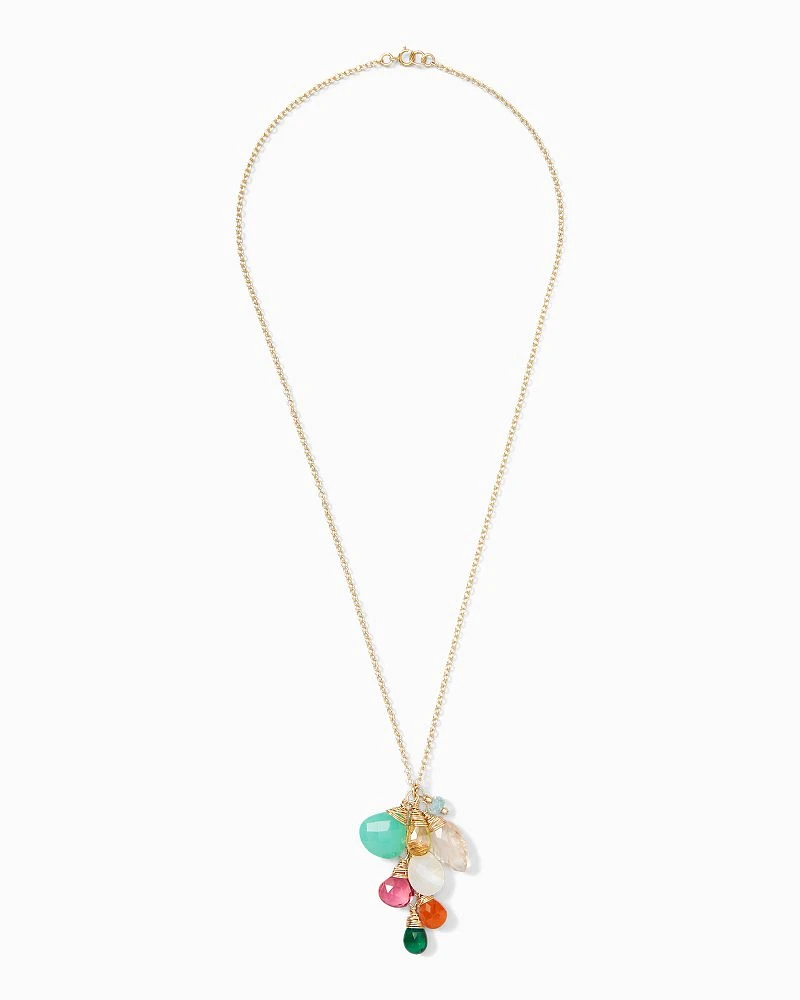 Tropical Cluster Necklace