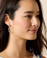 Island Essence Bamboo Hoop Earrings