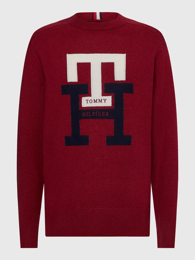 Tommy Hilfiger Hwk Velour Sudadera De Local Con Cuello Redondo