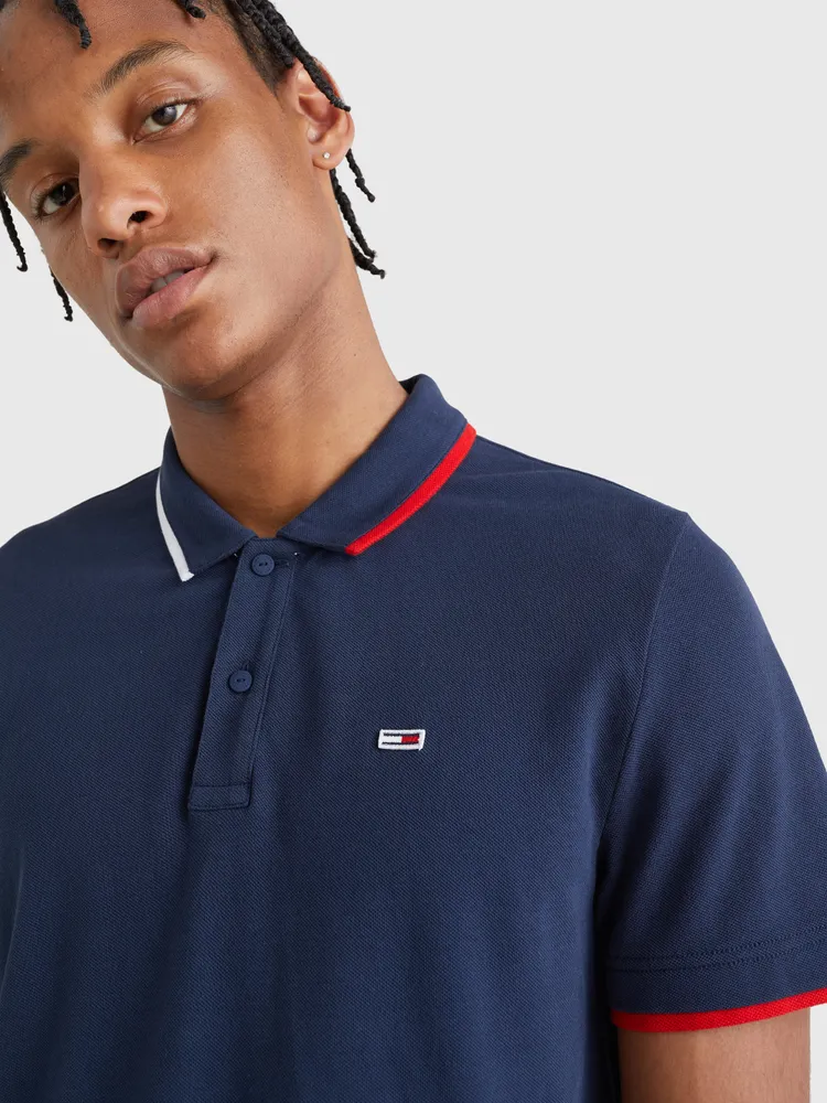 Polo ribeteado de corte regular hombre Tommy Jeans