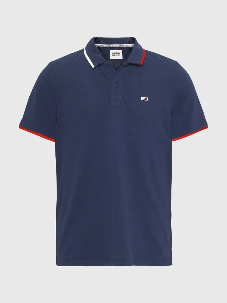 Polo ribeteado de corte regular hombre Tommy Jeans