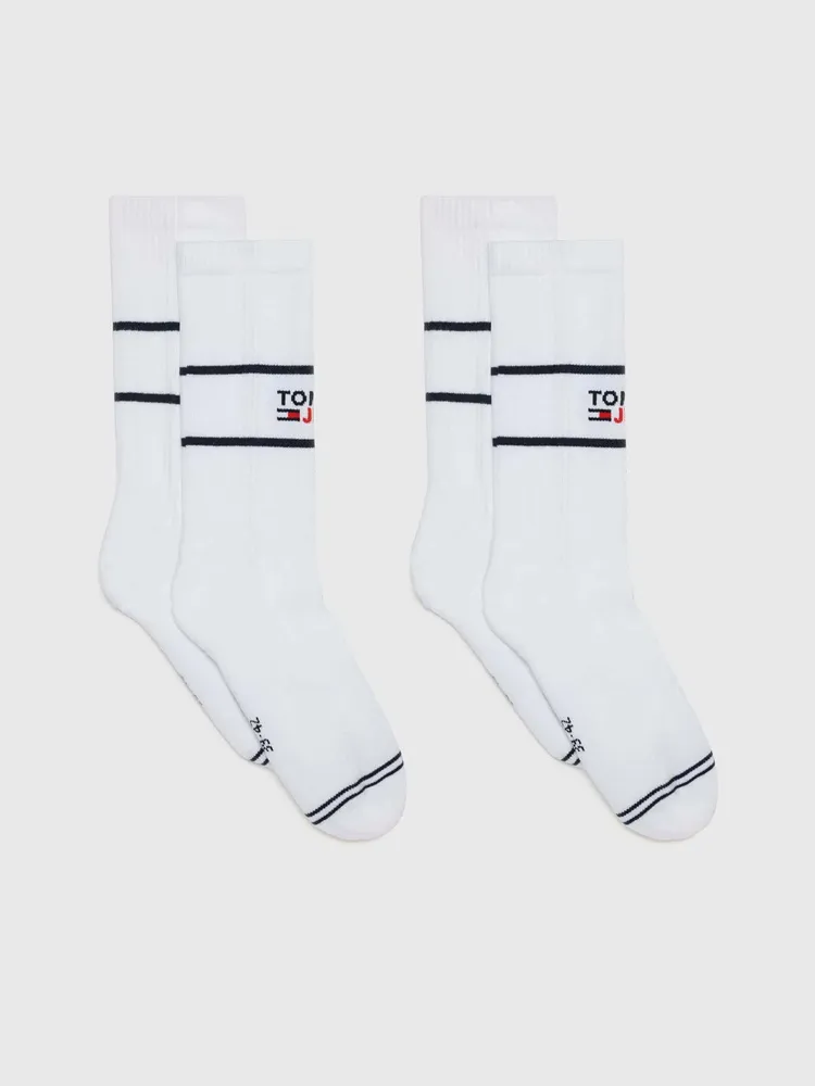 Paquete De Calcetines Con Logo Bordado Tommy Hilfiger De Mujer