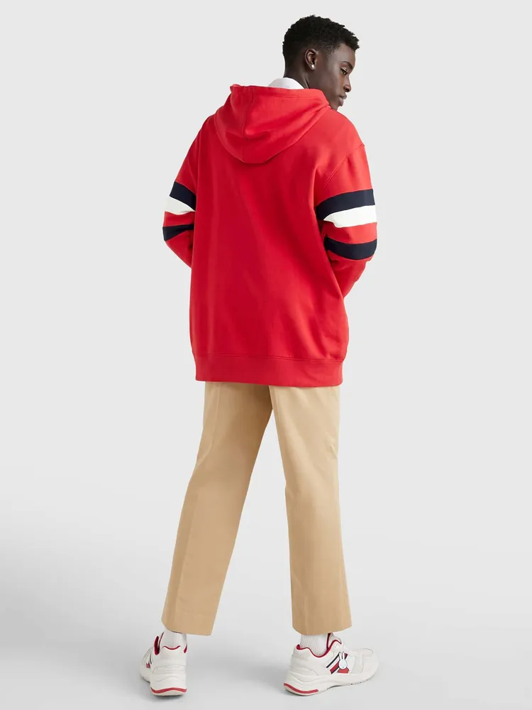 TOMMY HILFIGER: Sudadera para hombre, Rojo