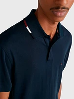 Polo de punto con cuello ribeteado hombre Tommy Hilfiger