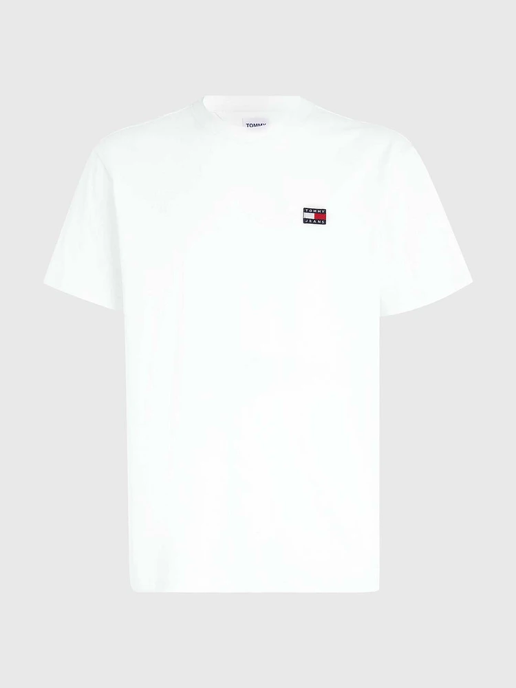 Playera con parche de corte clásico hombre