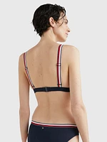 Parte superior de bikini signature mujer Tommy Hilfiger