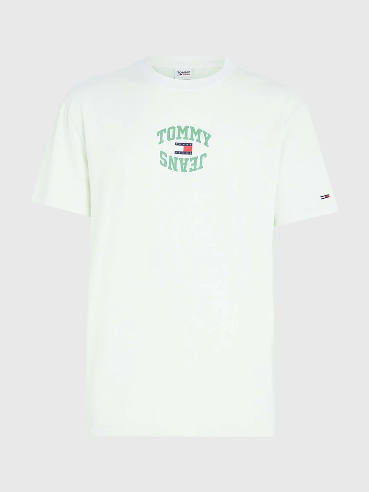 Playera con logo de corte clásico hombre Tommy Jeans