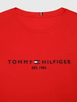 Playera essential curve con logo bordado de mujer Tommy Hilfiger