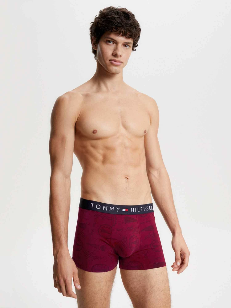 Bóxers trunk estampados de hombre Tommy Hilfiger