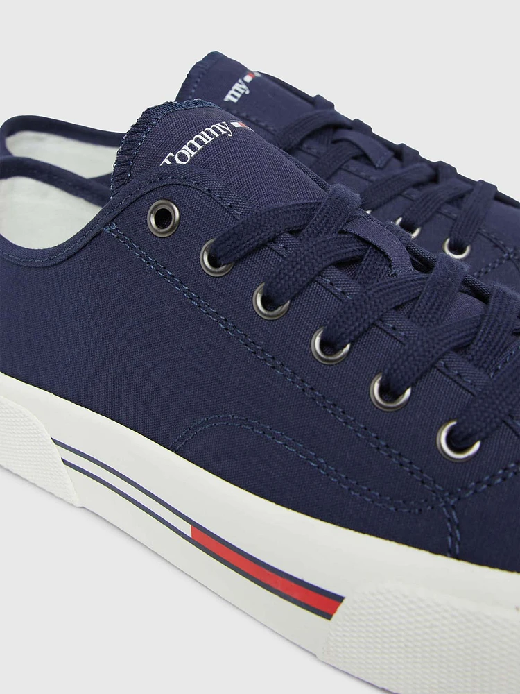 Tenis distintivos de lona hombre Tommy Jeans