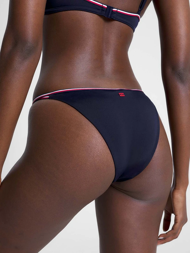 Parte inferior de bikini global stripe mujer Tommy Hilfiger