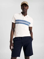 Polo de rayas y corte regular Tommy Hilfiger